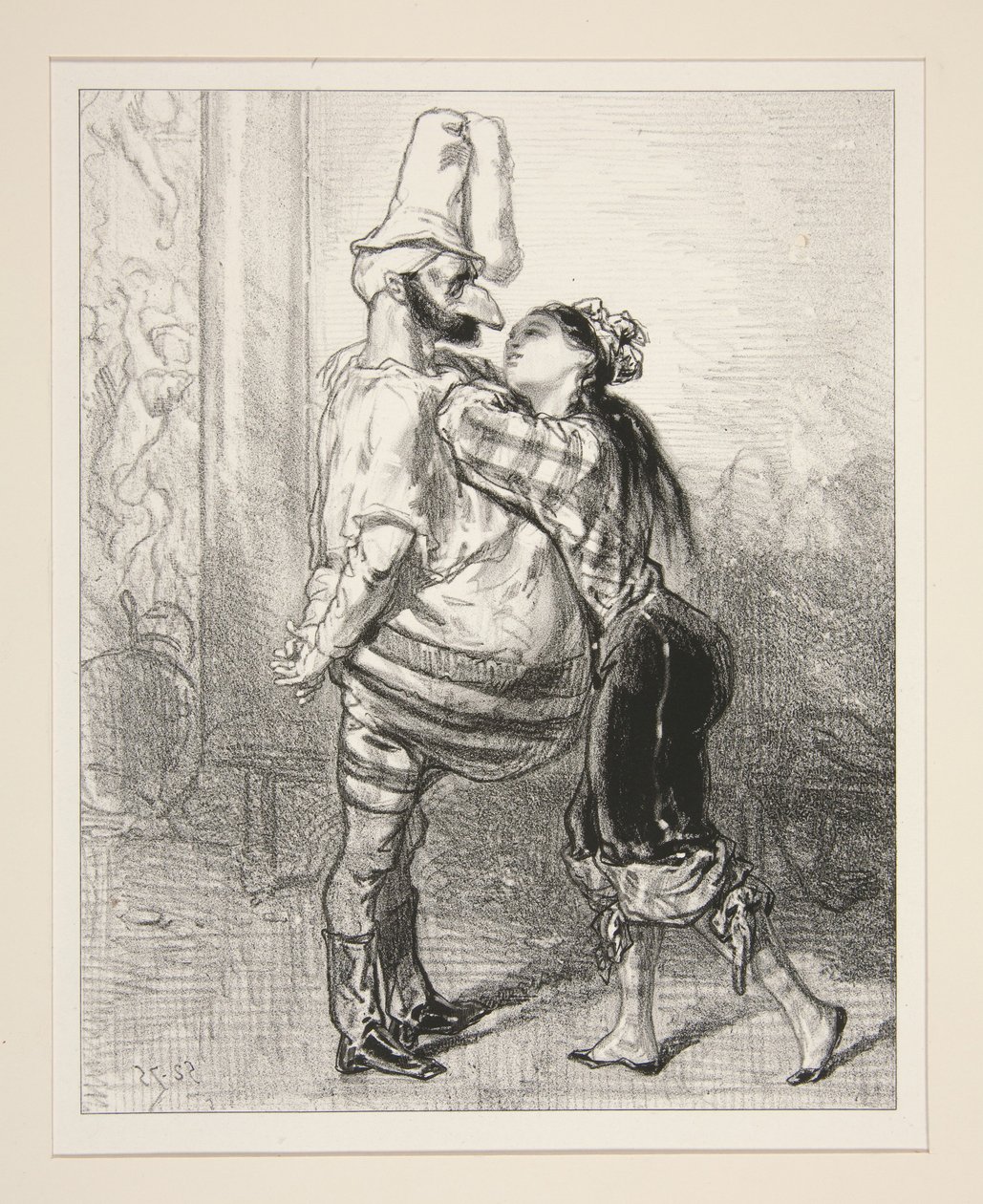 Já almoçaste, Pierrot de Paul Gavarni