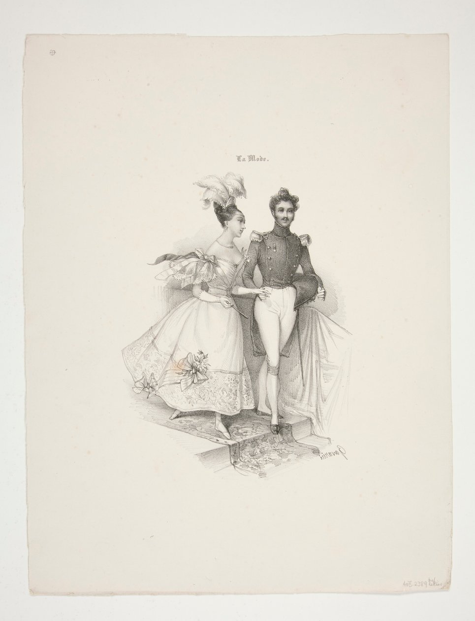BAL DE L de Paul Gavarni