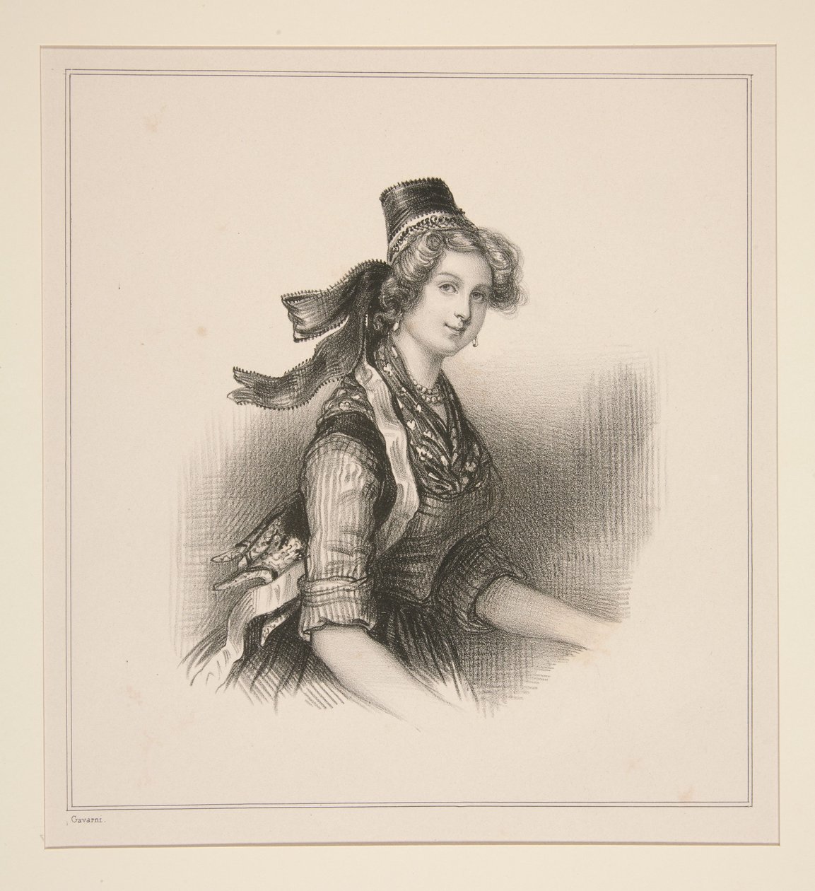 BAVAROISE de Paul Gavarni