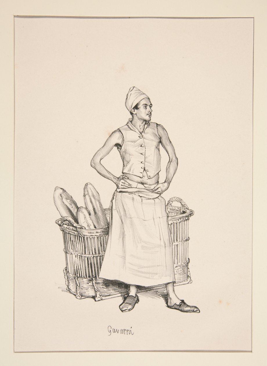 BOULANGER. Padeiro. de Paul Gavarni
