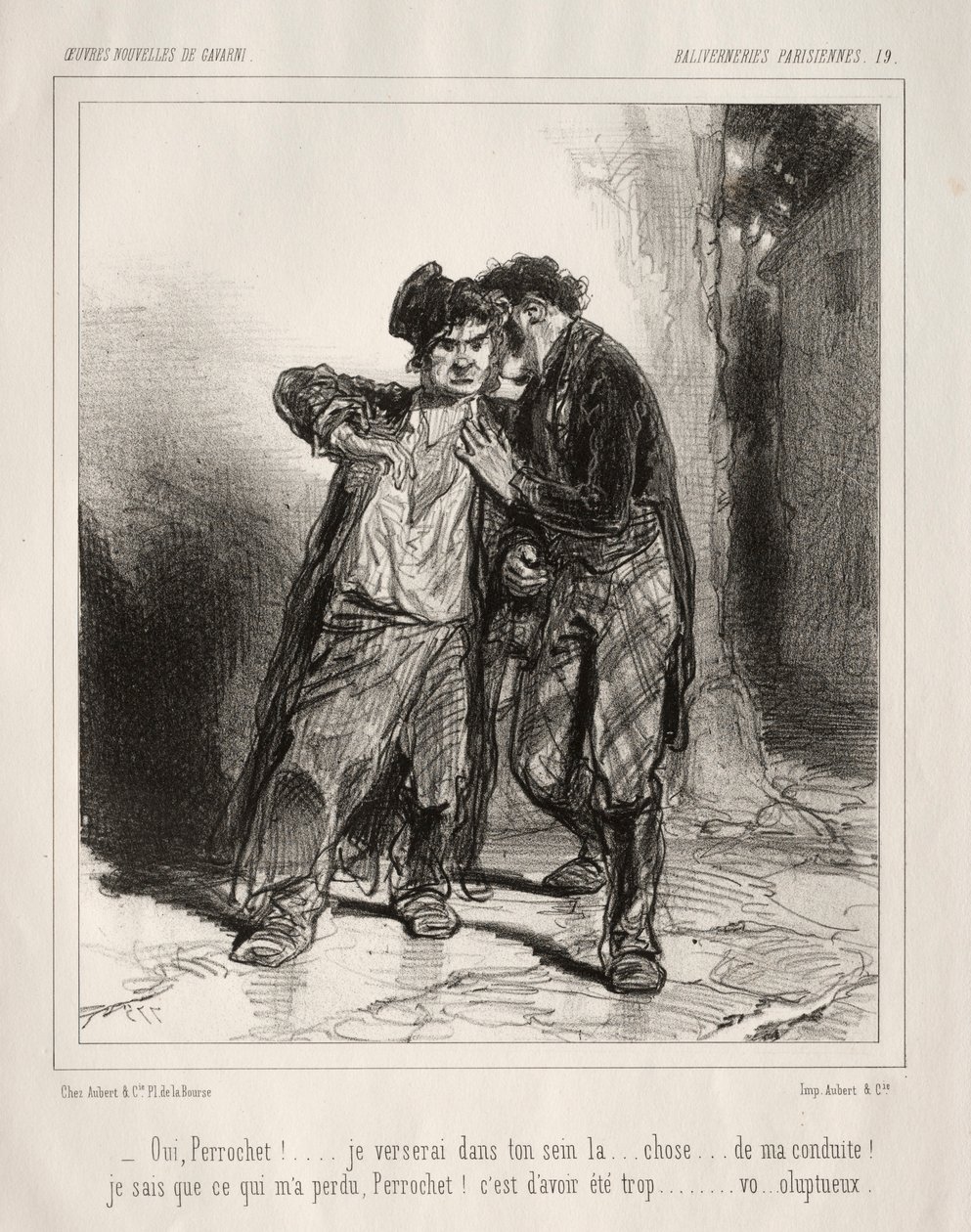 Baliverneries Parisiennes. de Paul Gavarni