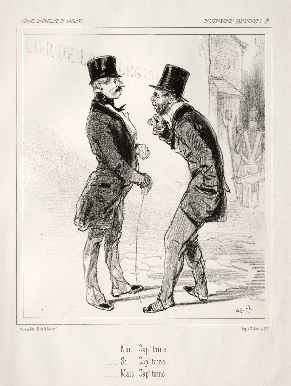 Bobagem parisiense. de Paul Gavarni
