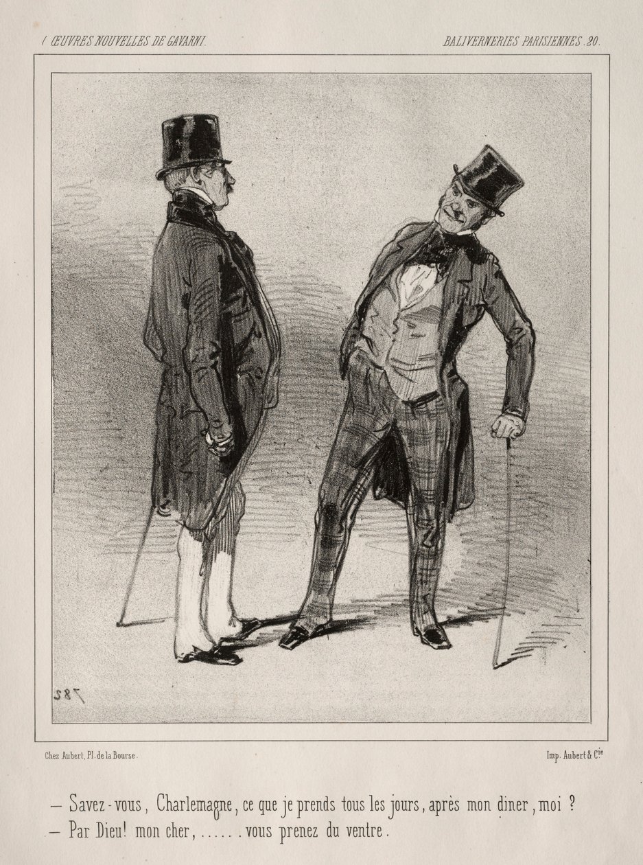 Bobagem parisiense. de Paul Gavarni