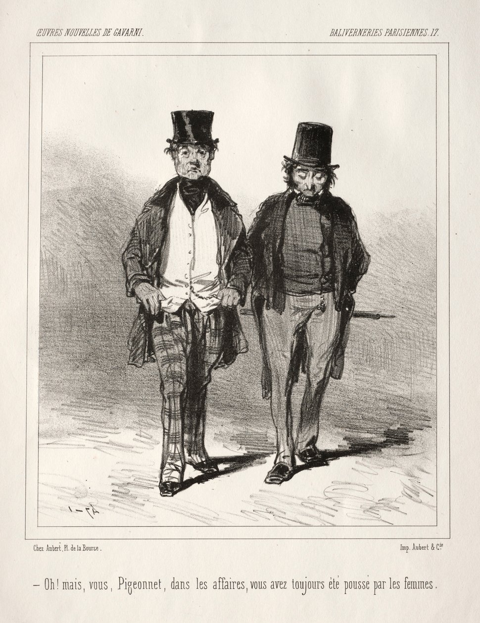 Bobagem parisiense. de Paul Gavarni