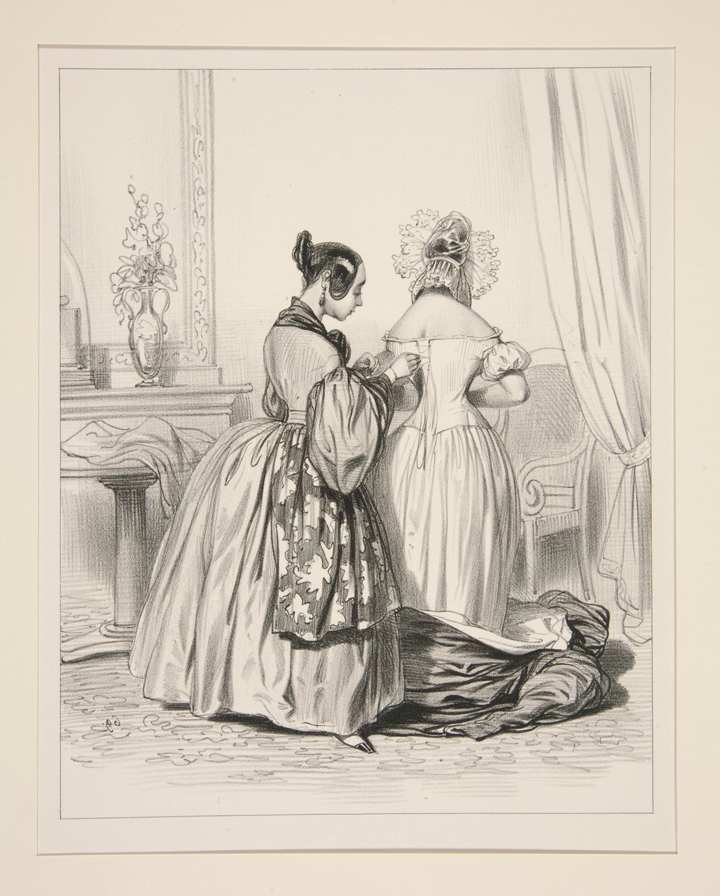 COUTURIERE. (COSTUREIRA.) de Paul Gavarni