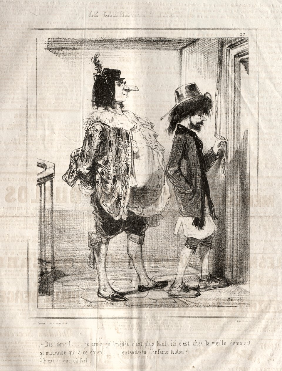 Carnaval, 1841-1843.  de Paul Gavarni