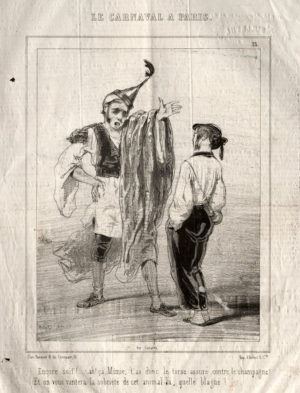 Carnaval, 1841-1843.  de Paul Gavarni