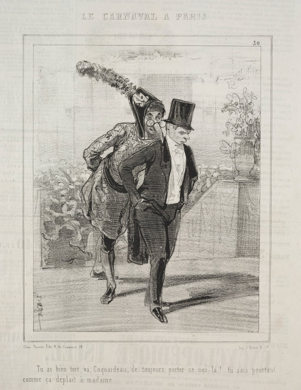 Carnaval, 1841-1843.  de Paul Gavarni