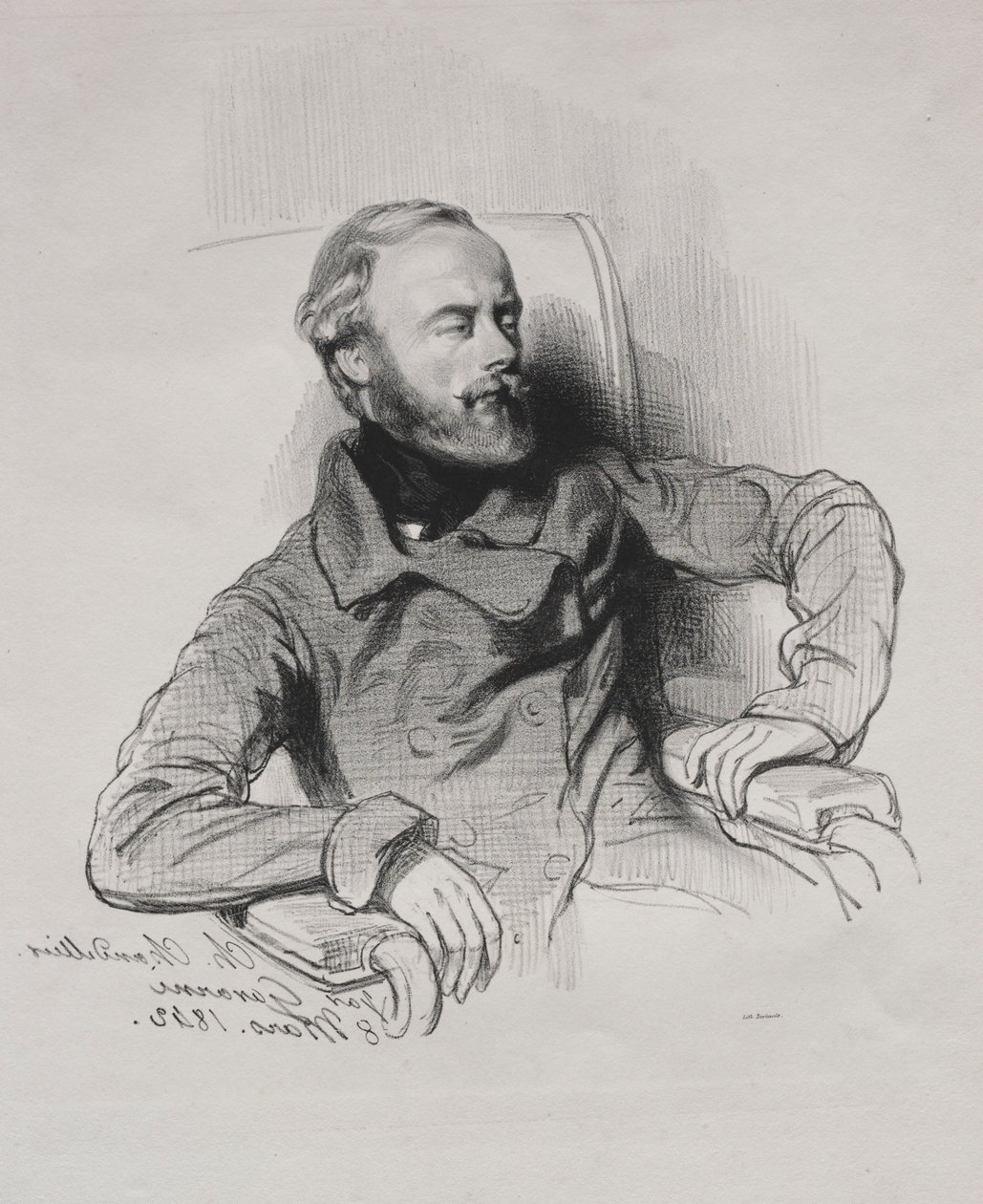 CH. Chandellier, 1842. de Paul Gavarni