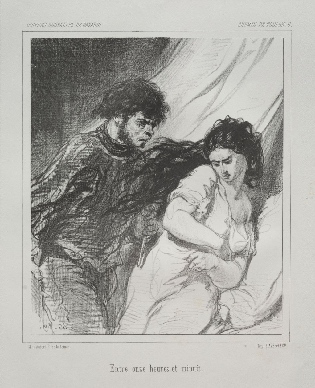 Caminho de Toulon. de Paul Gavarni