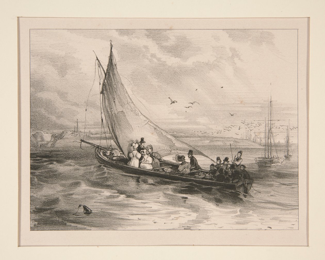 Dieppe de Paul Gavarni