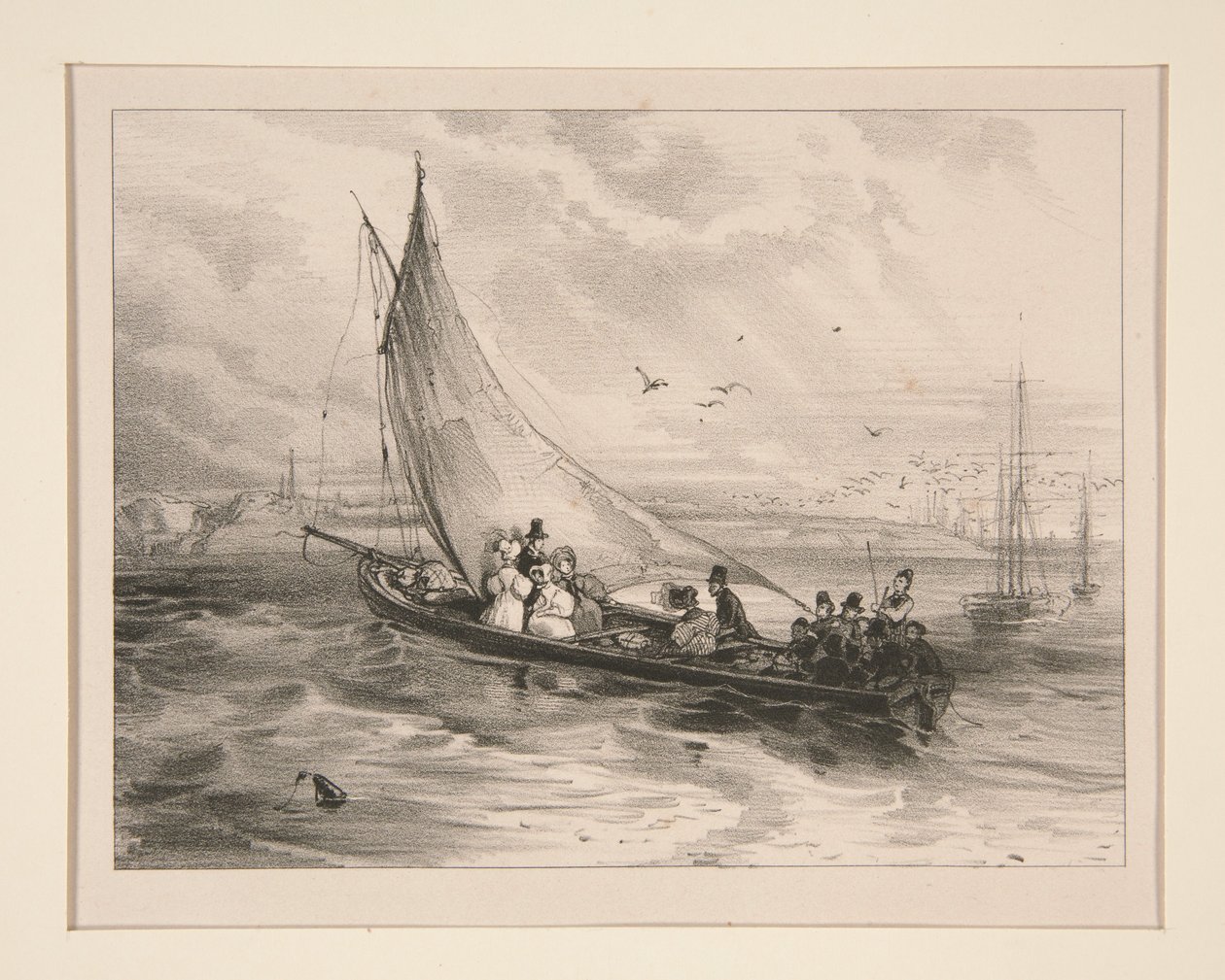 Dieppe de Paul Gavarni