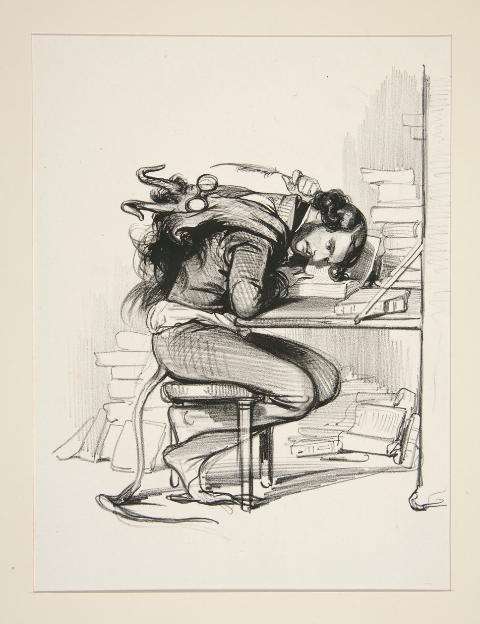 Emile Forgues, Old-Nick de Paul Gavarni