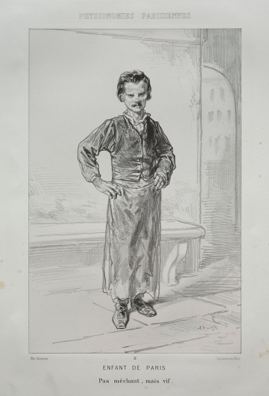 Filho de Paris de Paul Gavarni