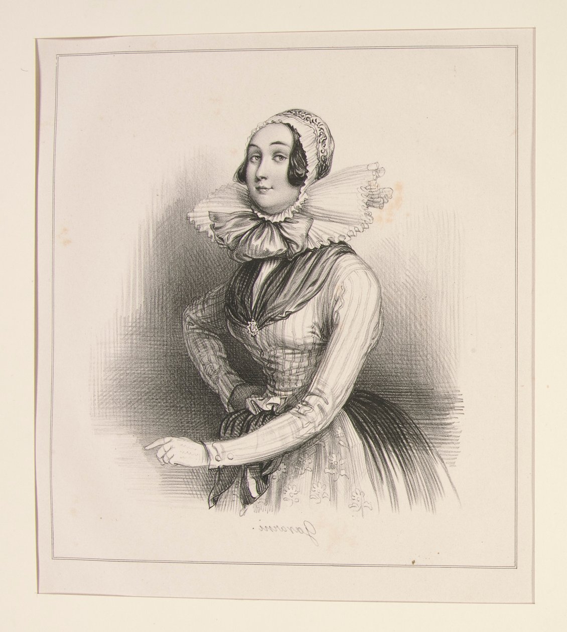 MULHER DO DUCADO DE WENDEN de Paul Gavarni