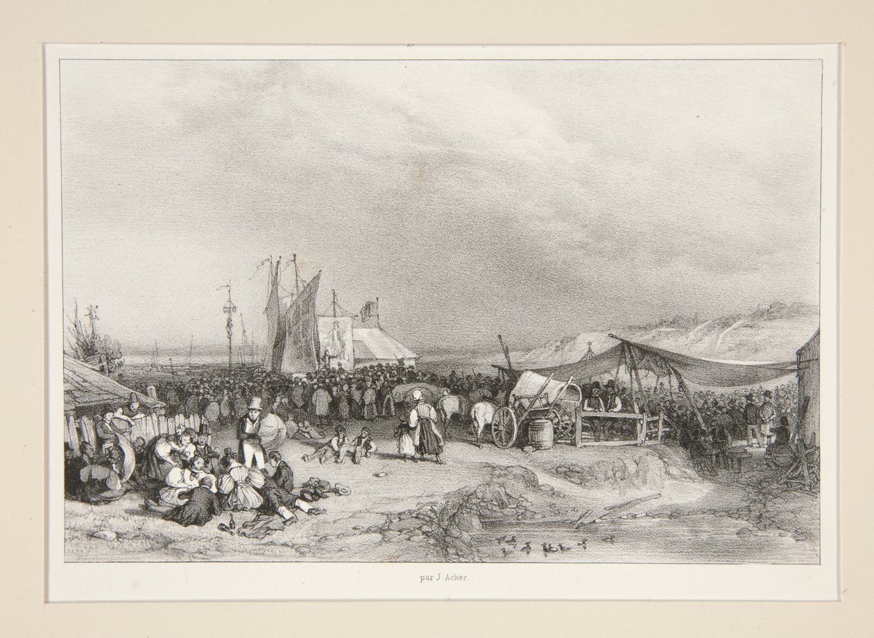 Festa da Aldeia. de Paul Gavarni