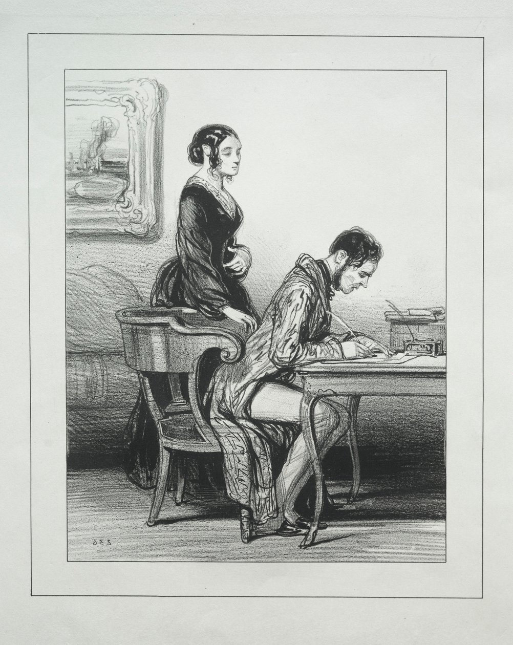 Truques das mulheres. de Paul Gavarni