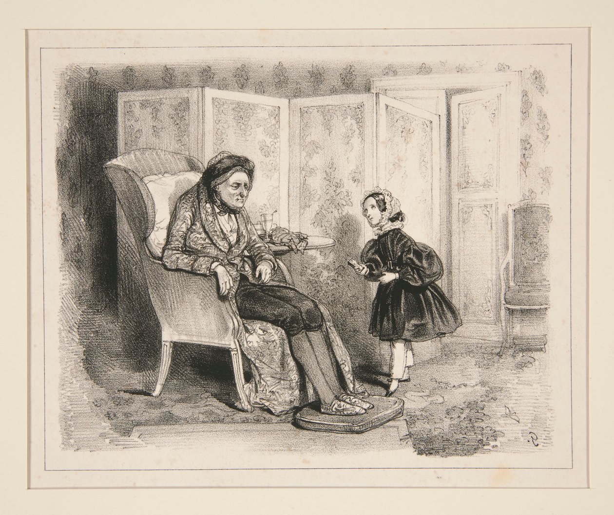 Vovô Quatro. de Paul Gavarni