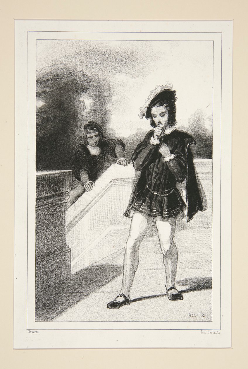HENRI DE FRANCE ET CASTELNAU. 1532. de Paul Gavarni
