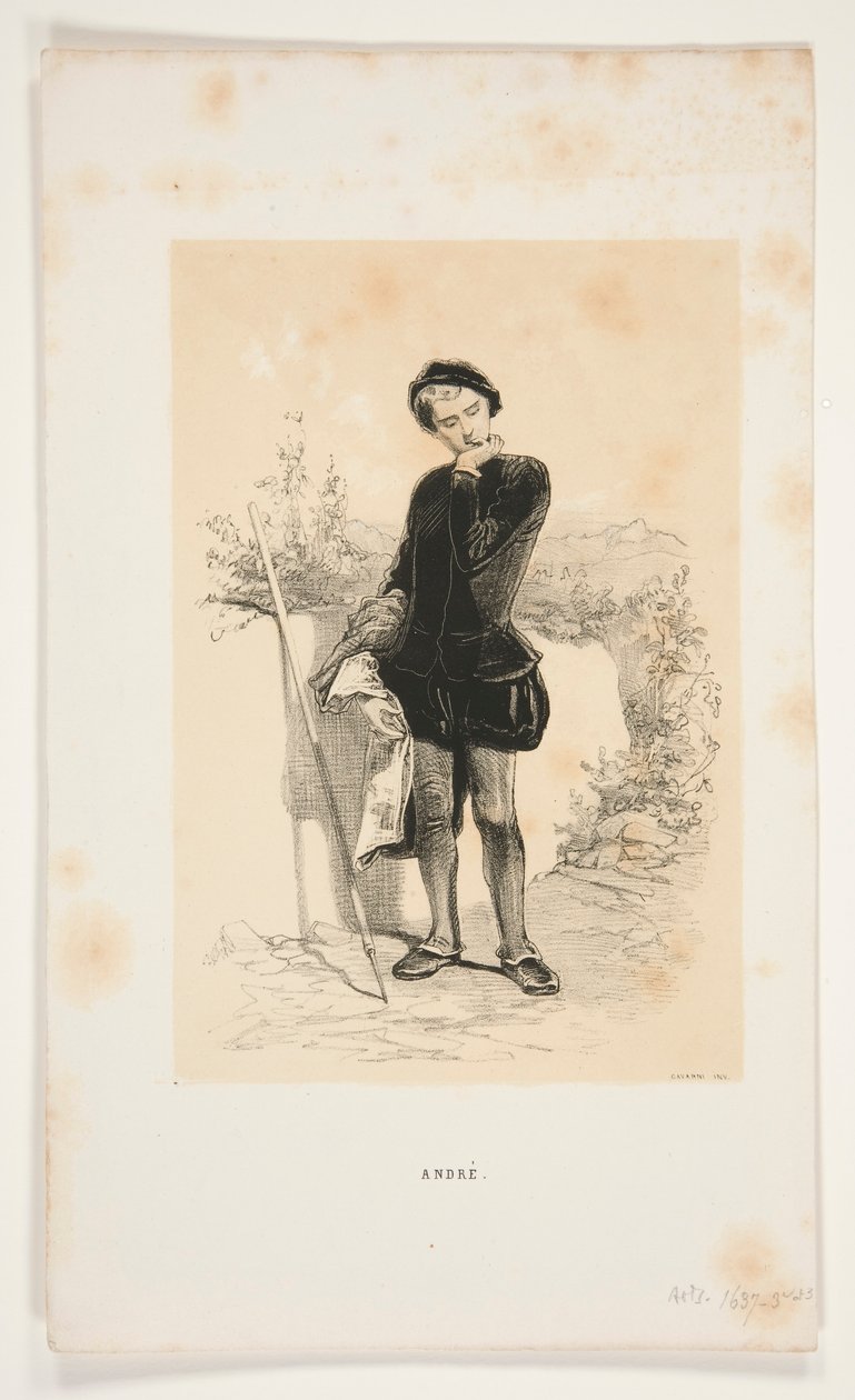 CRIANÇA HENRIQUE IV. de Paul Gavarni