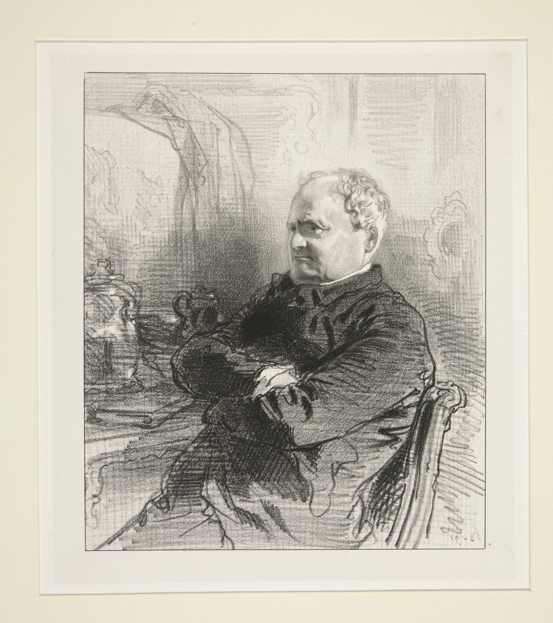 Henri Monnier de Paul Gavarni