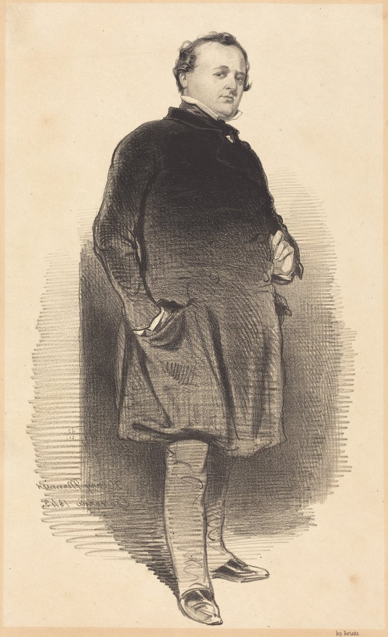 Henry Monnier de Paul Gavarni