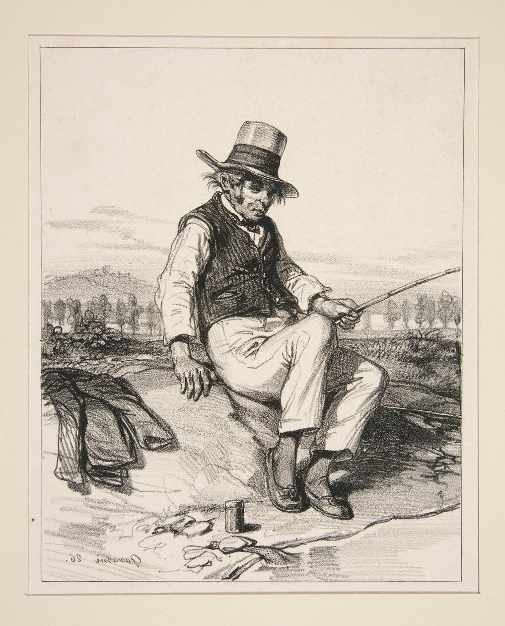 JEROME SAUVAGE, (conhecido como Padre Belenfant). de Paul Gavarni