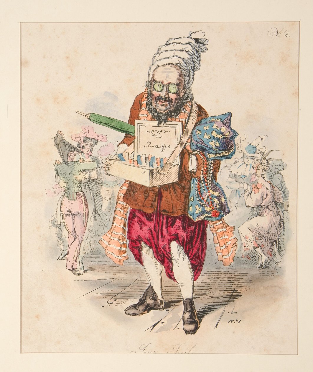 Judeu - judaico de Paul Gavarni