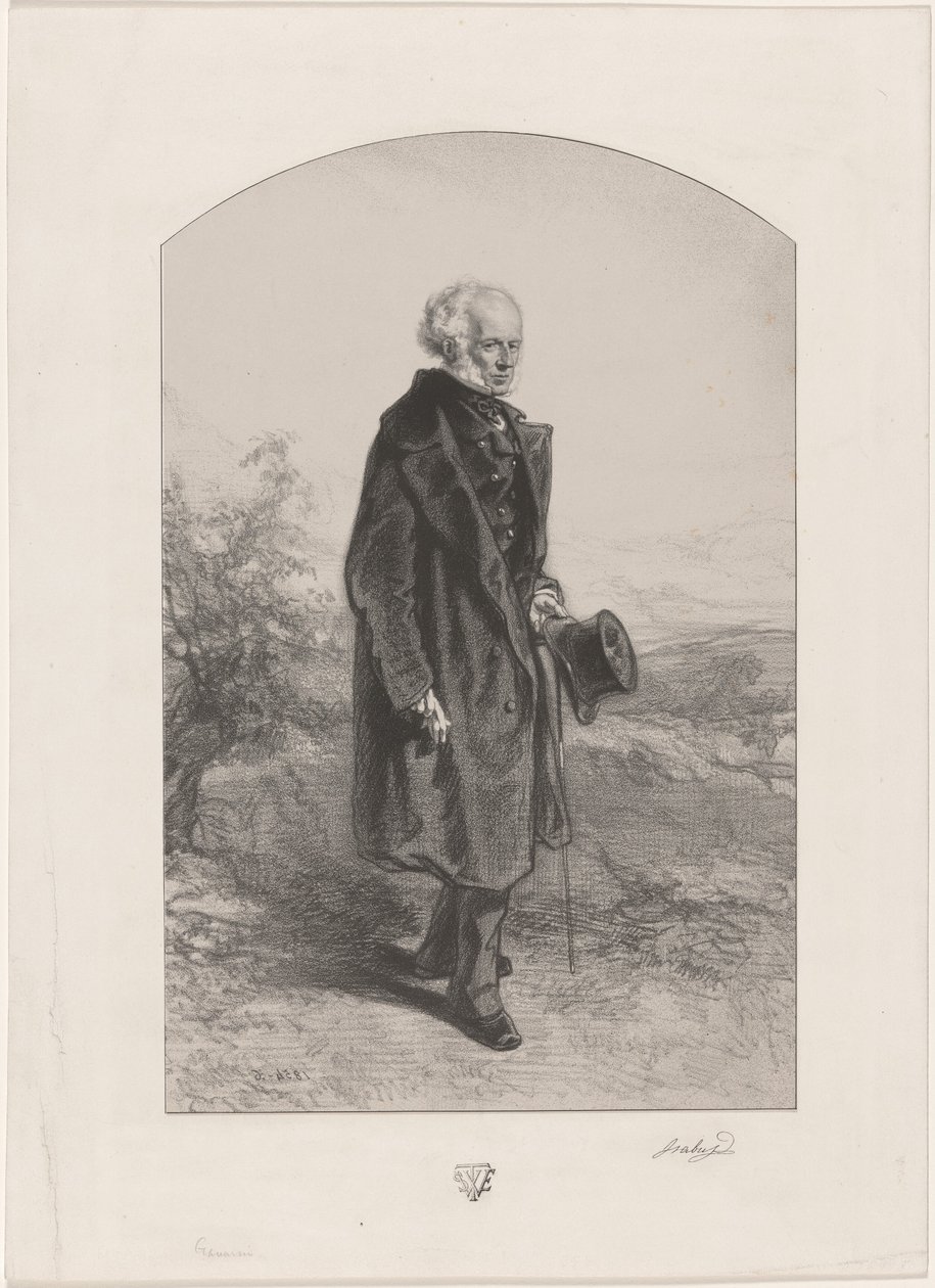 Jean Baptiste Isabey de Paul Gavarni