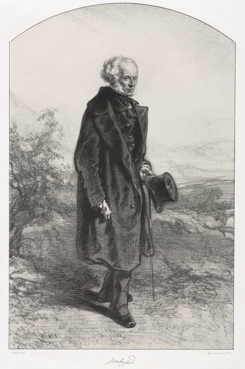 Jean Baptiste Isabey, 1854-1856. de Paul Gavarni