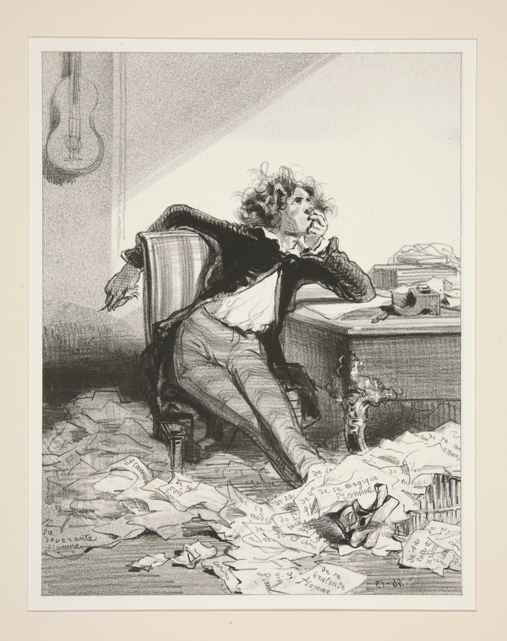 O autor das palavras de Paul Gavarni