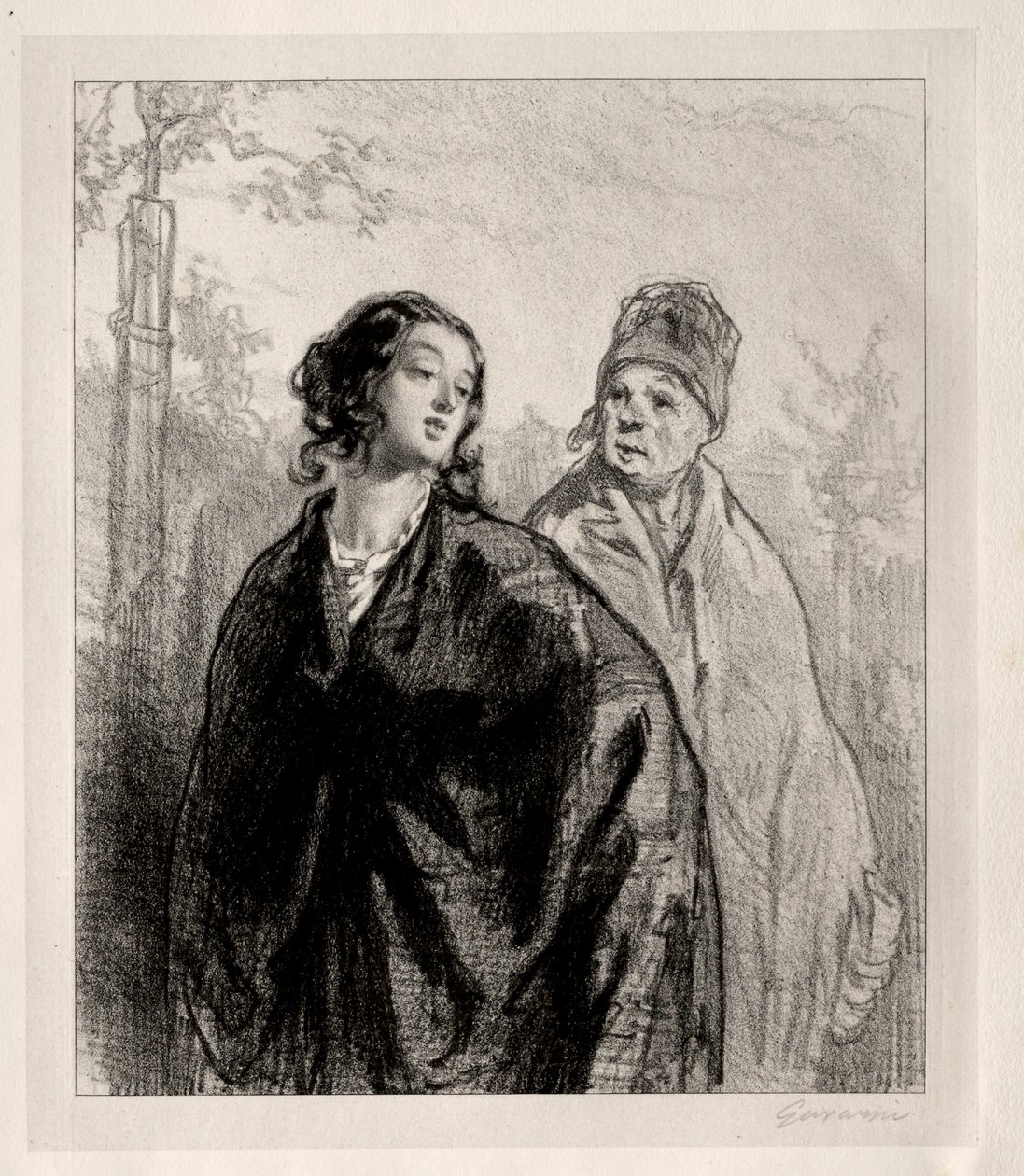 A Filha e a Mãe de Paul Gavarni