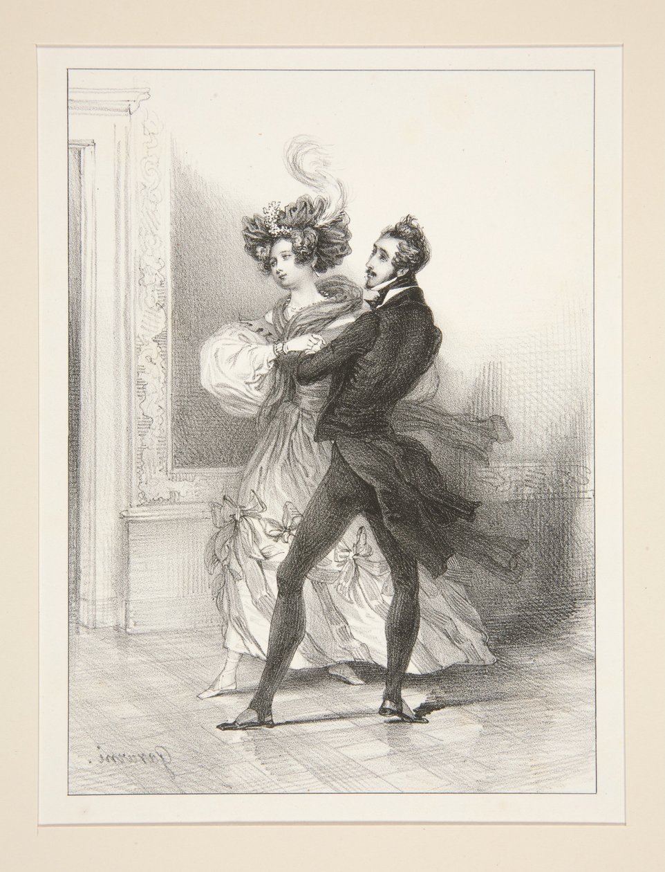 La Galope de Paul Gavarni