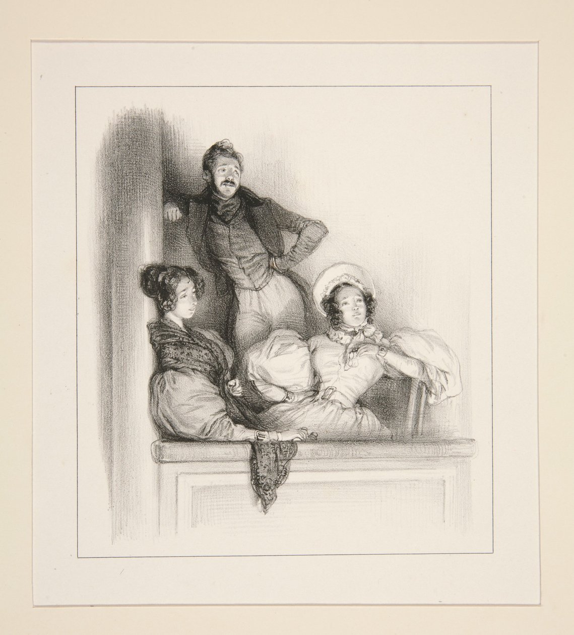 A Loja Des Bouffes. de Paul Gavarni