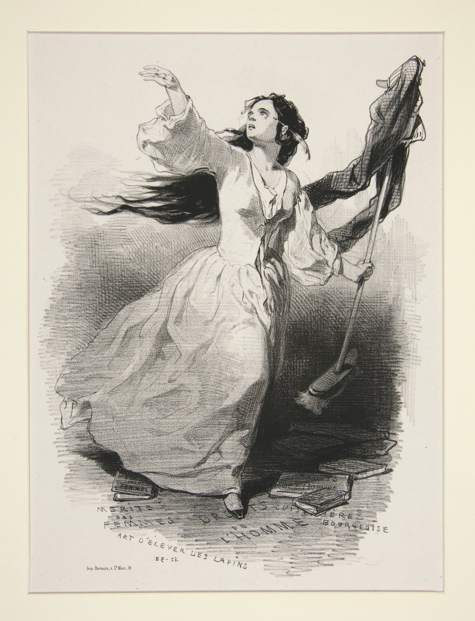 A Marselhesa das mulheres de Paul Gavarni