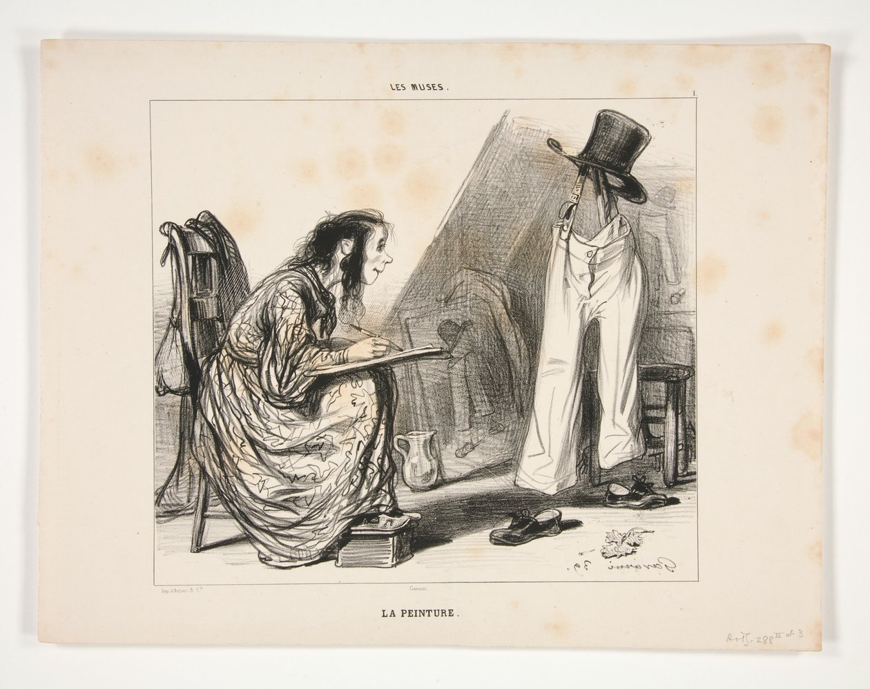 A Pintura de Paul Gavarni