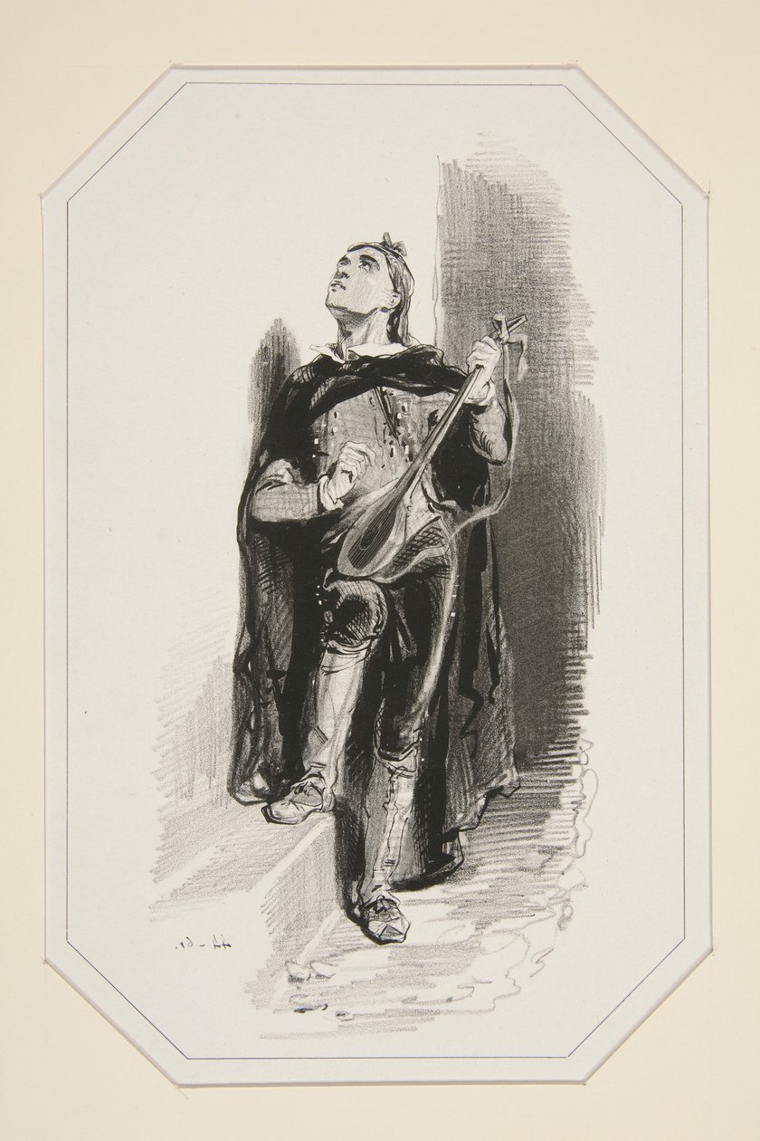 A Serenata de Paul Gavarni