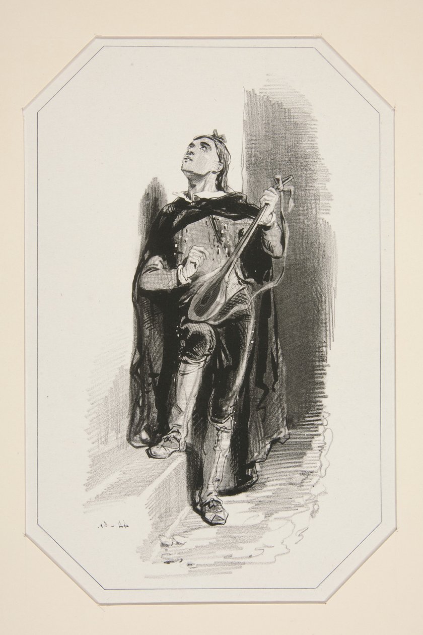 A serenata de Paul Gavarni