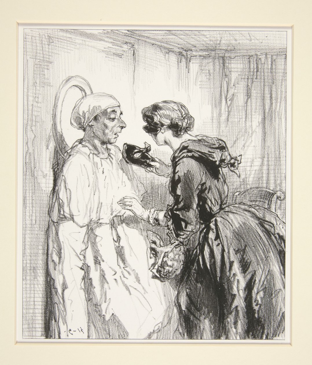 «A máscara cai, o homem fica e o pierrot desvanece-se.» de Paul Gavarni