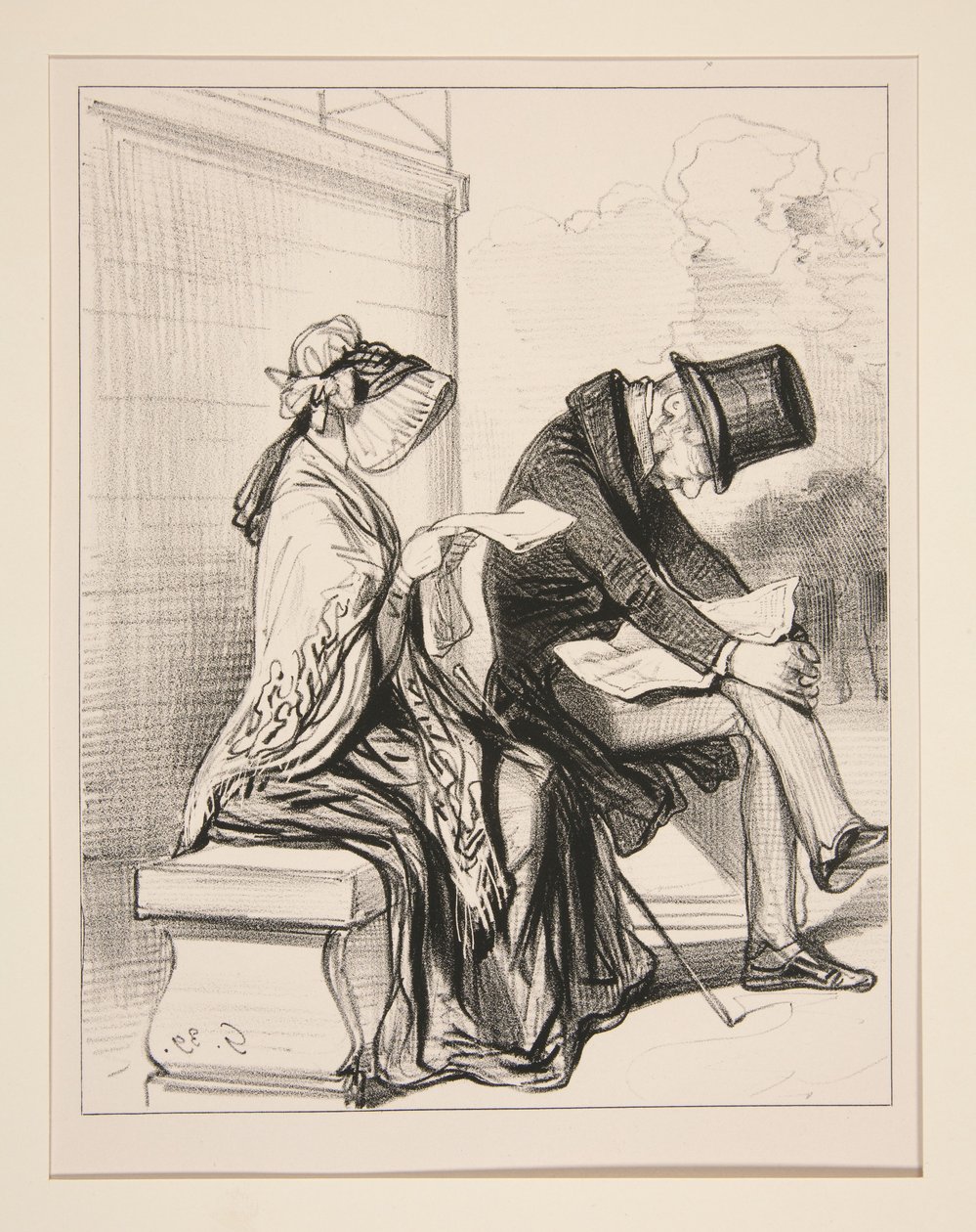 Londres, dezembro: «Milords e Messieurs, o governo...» de Paul Gavarni