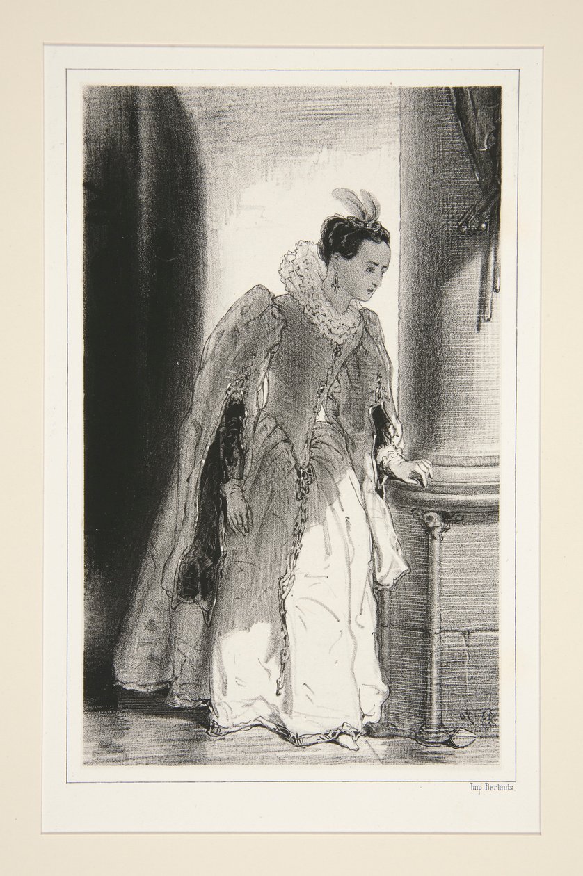 MARGARIDA DA FRANÇA. 1560. de Paul Gavarni