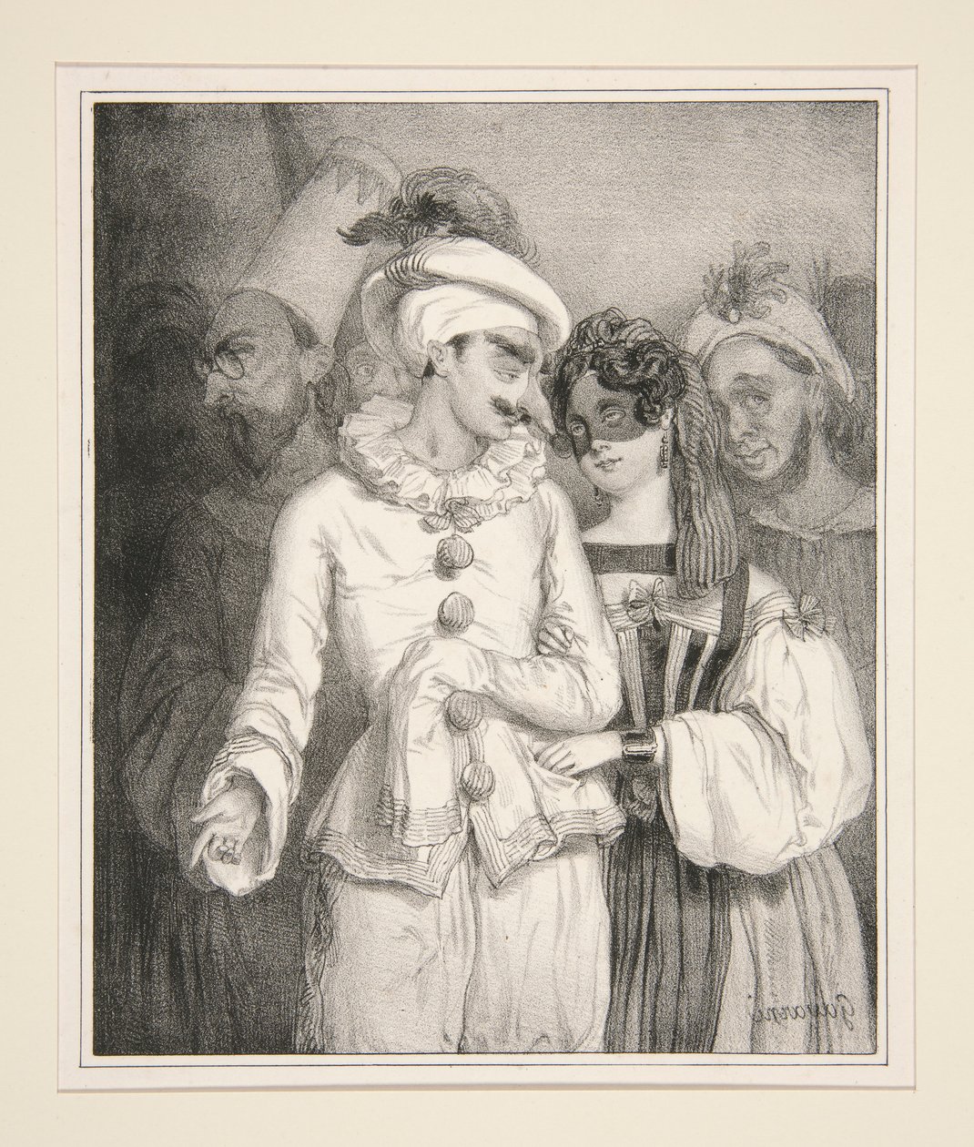 MASCARA, d de Paul Gavarni