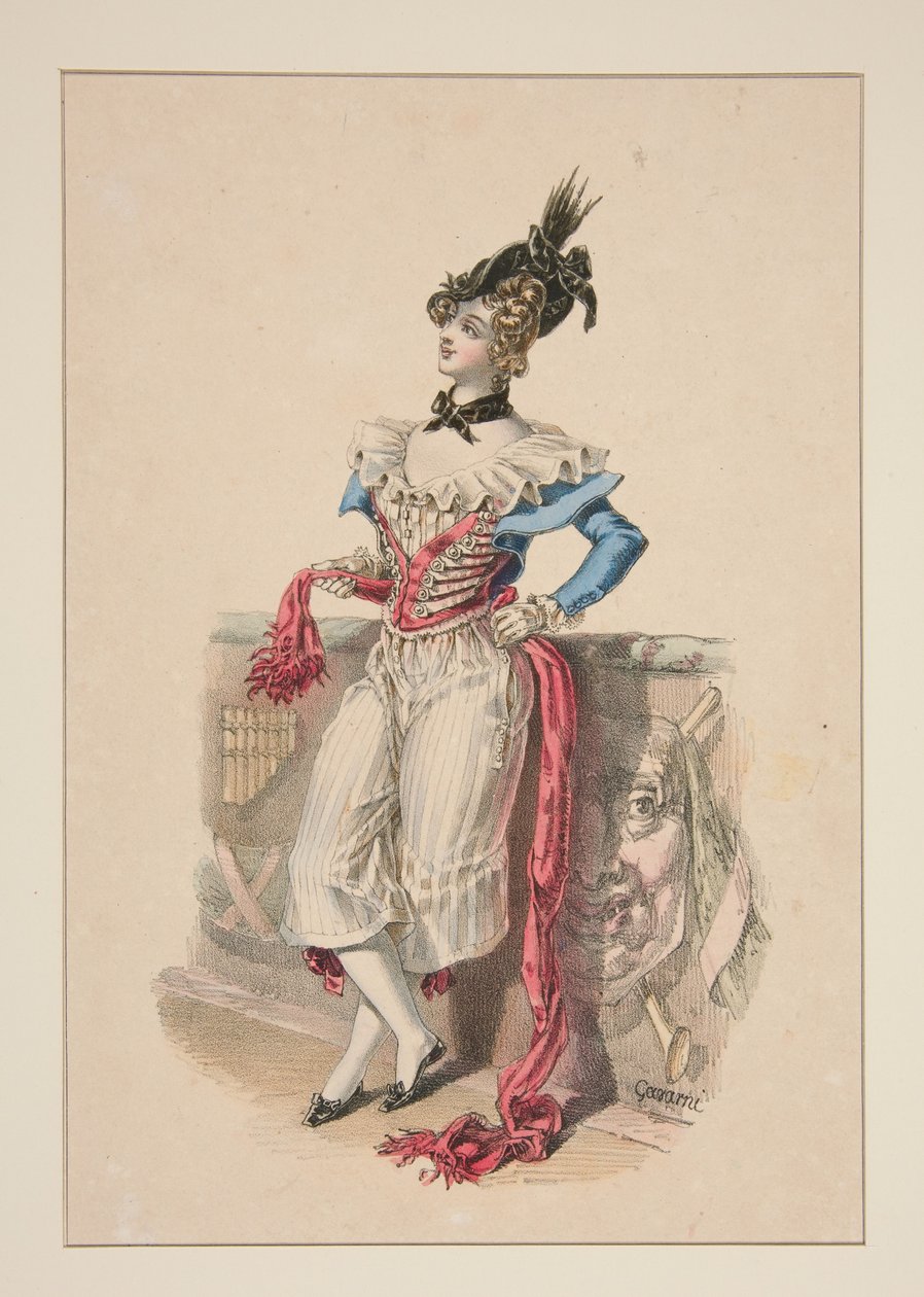 MATELOT. Fato de baile para senhora. de Paul Gavarni