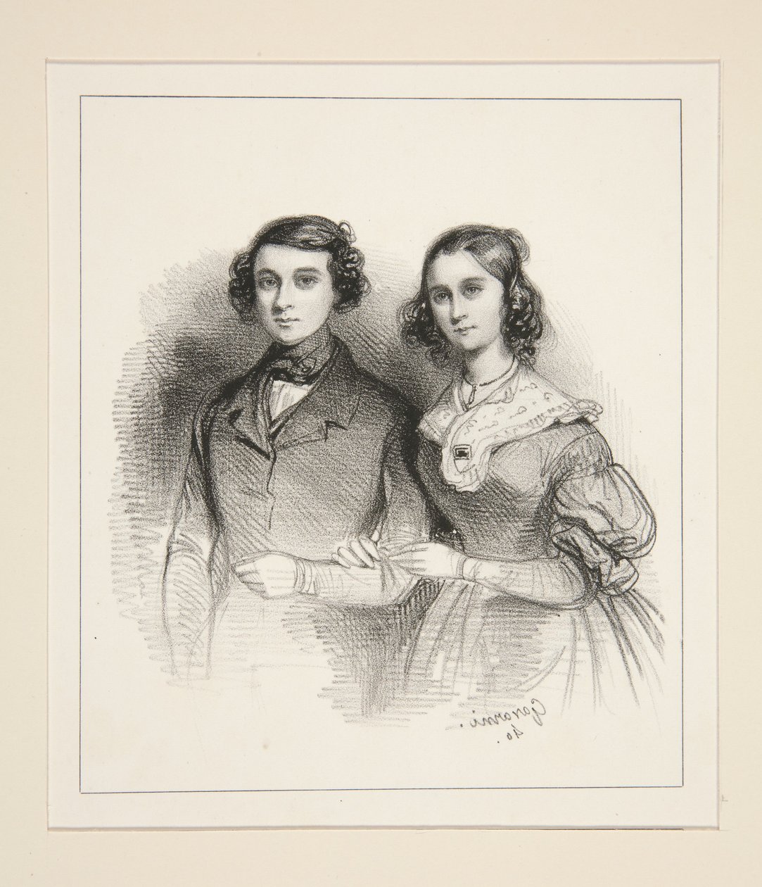 Sr. e Sra. Emile Taigny de Paul Gavarni