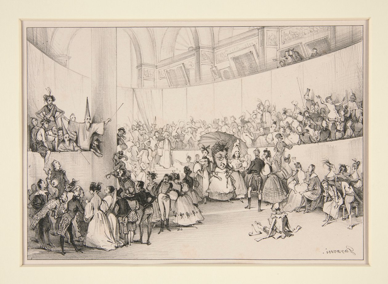 Mascarade de Paul Gavarni