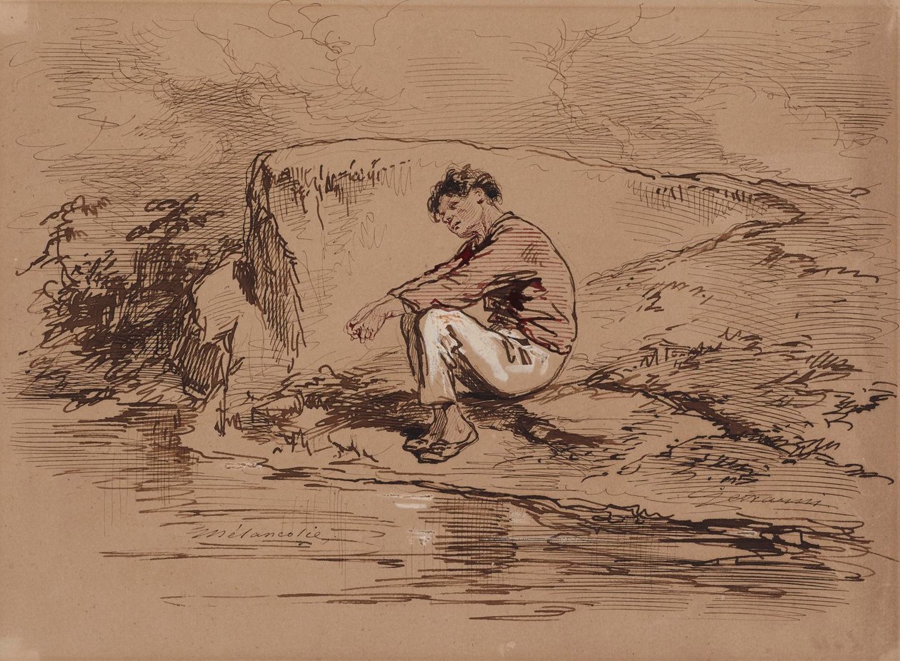 Melancolia de Paul Gavarni