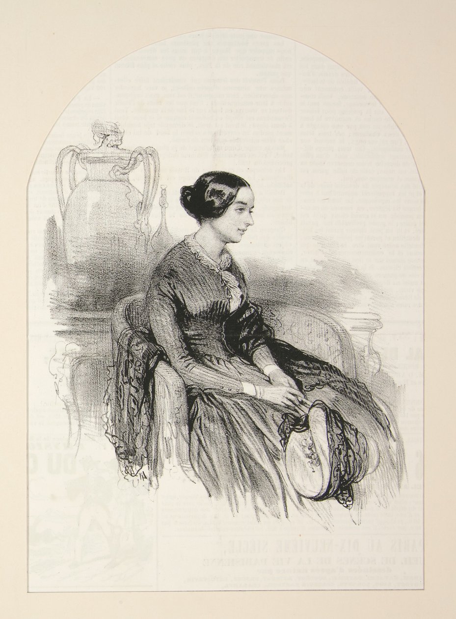 A Srta. Nourtier de Paul Gavarni