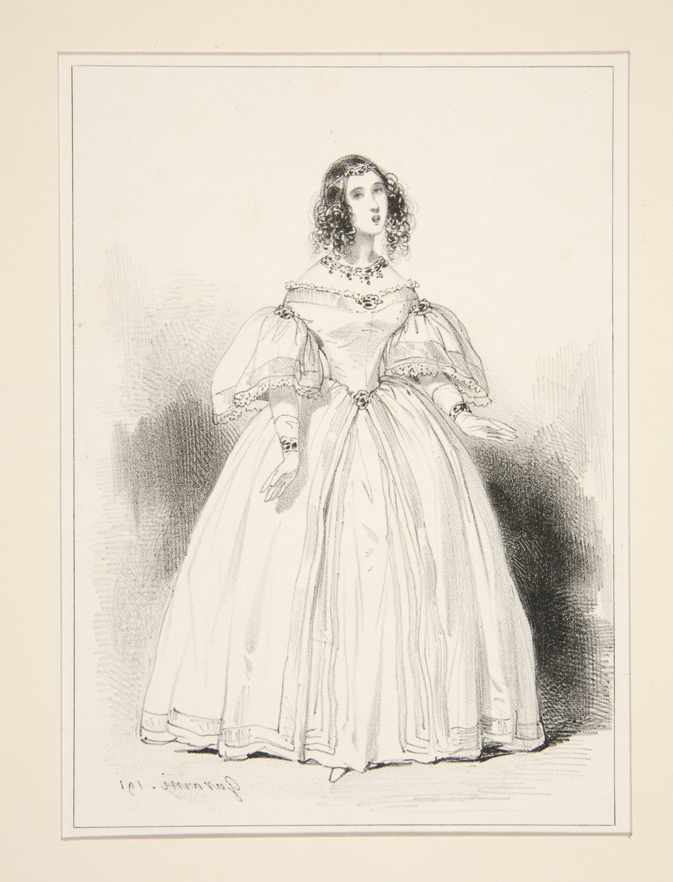 Sra. Anna Thillon de Paul Gavarni