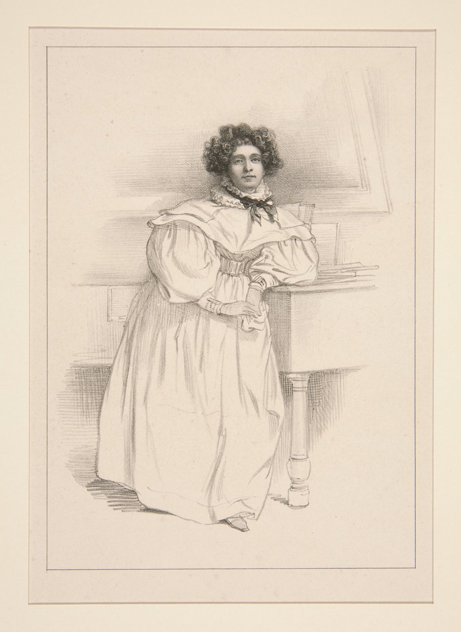 Mme. a duquesa de Abrantes de Paul Gavarni