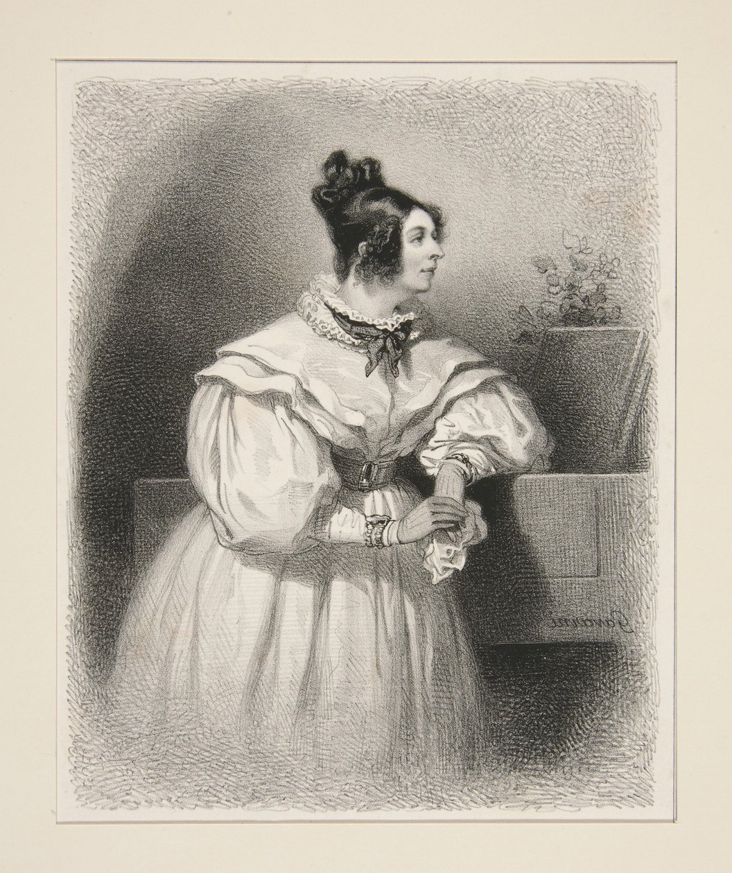 A Sra. Duquesa de Abrantes de Paul Gavarni